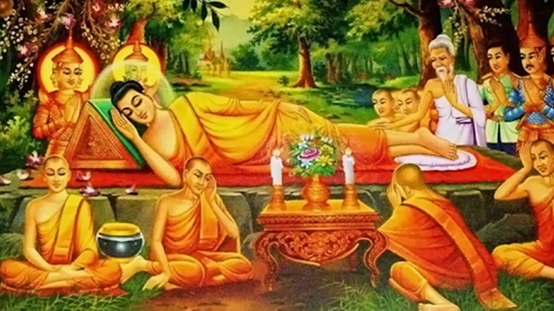Ngài nhập Niết bàn trong rừng Sa La năm 80 tuổi
